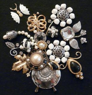 jewelry collage