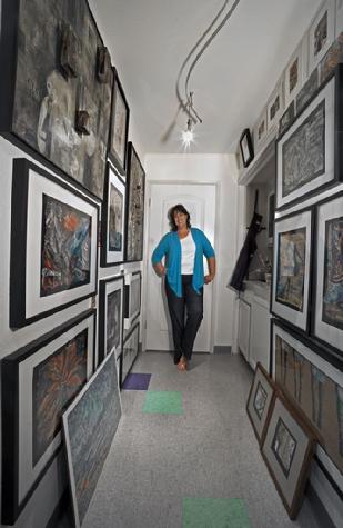 eileen in the studio kurt fishback photography