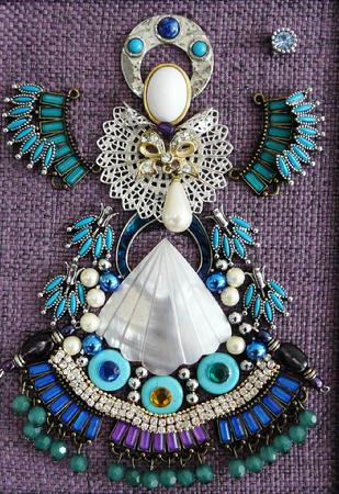 jewelry collage